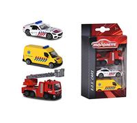 Majorette 212057261004 - S.O.S. Rescue Pays-Bas Véhicule Jouet 7,5 cm, 1 à 64, Die-Cast Véhicules Multicolores, à partir de 3 Ans