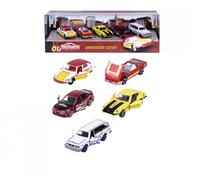 Majorette Anniversary Edition - Coffret cadeau de 5 voitures miniatures, véhicule jouet