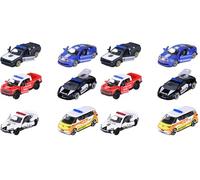 Majorette Auto Rescue World Premium (1 modèle de voiture) - Véhicule d'intervention en métal avec roue libre et suspension, sélection aléatoire de 6 voitures jouets pour enfants à partir de 3 ans, env