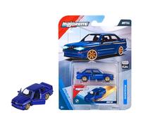 Majorette BMW M3 Deluxe Voiture de collection en métal avec roue libre, suspension et pièces à ouvrir, pneus en caoutchouc, boîte de collecte de papier, bleu, pour collectionneurs et enfants à partir