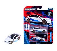 Majorette BMW M3 Deluxe Voiture de Collection en métal avec Roue Libre, Suspension et pièces à Ouvrir, pneus en Caoutchouc, boîte de Collection, pour collectionneurs et Enfants à partir de 3 Ans, 7,5