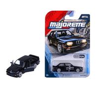 Majorette BMW M3 E30 Voiture Miniature en métal avec Roue Libre, pièces à Ouvrir, Jouet de Collection, Noire, pour collectionneurs et Enfants à partir de 3 Ans, 7,5 cm