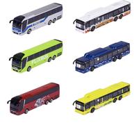 Majorette Bus Urbain Modèles Avec Roue Libre 13 Cm Modèles Assortis