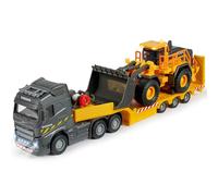 Majorette Camion Volvo Et Chargeur Frontal Échelle 1 À 43
