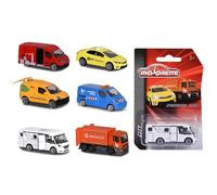 Majorette City Cars - 1 des 6 modèles différents avec Roue Libre et Suspension, pour Enfants à partir de 3 Ans, 7,5 cm