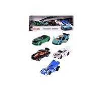 Majorette Coffret cadeau de 5 voitures jouets (Porsche)