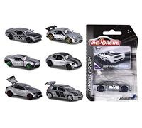 Majorette Die-Cast 212054018 Série Zamak Édition limitée 5 - Véhicule à Roue Libre - 6 Couleurs - Multicolore
