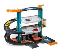 Majorette - Garage City Flex + 5 Véhicules - 2 Niveaux avec Ascenseur + Atelier Mécanique - Fabriqué en France - 212058391