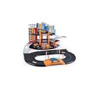 Majorette - Garage Motor City Plus - 1 Véhicule Inclus - Ascenseur + Atelier Mécanique - Fabriqué en France - 212058213