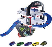 Majorette Garage Urbain Avec 5 Voitures