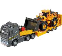 Majorette - Grand Series - Volvo Camion + Chargeur L350H - 35cm (Echelle 1/43ème) - Sons et Lumières - Dès 3 Ans - 213726000