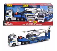 Majorette: Grand Volvo ciężarówka + helikopter, 35 cm Majorette