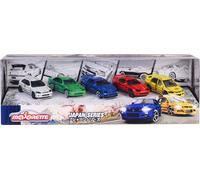 Majorette Japan Series Die-Cast Auto's Giftpack, 5st.