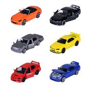 Majorette Voitures JDM Legends Premium – Honda Civic Type R EK9 – Lot de 6