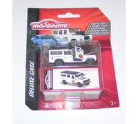 Majorette - Land Rover Defender 110 - Blanc - 266C - Deluxe Voitures 2021 -