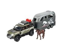 Véhicule Majorette GS Land Rover avec Remorque 25 cm E