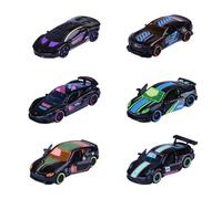 Majorette Neon Racer Premium Cars - Voiture Jouet avec Roue Libre Pièces à Ouvrir en Métal 1 sur 6 Modèles Aléatoires 1:64 pour Collectionneurs et Enfants à partir de 3 Ans 7,5 cm