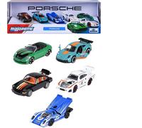 Majorette Porsche 5 Voitures Cadeau En Métal