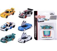 Majorette - Porsche Deluxe Auto (1 unité) - Voiture miniature (7,5 cm) de la Porsche Deluxe Car Edition