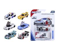Majorette Porsche Deluxe Cars, sélection aléatoire de 1 des 6 Voitures Jouets différentes
