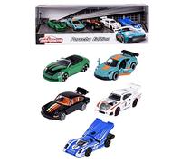 Majorette - Porsche Motorsport Giftpack 5 Pièces - Voiture Miniatures en Métal - Echelle 1/64ème - 2 Modèles Exclusifs - 212053172