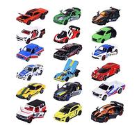 Majorette - Racing Cars - Petites voitures aléatoires très détaillées à l'échelle 1/64 (7,5 cm) avec carte à collectionner, modèle de voiture pour enfants de 3 ans et plus, assorti (lot de 1)