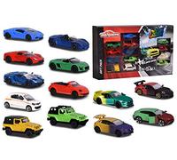 Majorette - Set 13 Pièces (9+4 exclusifs) - Voitures Miniatures en Métal - Coffret Véhicules Color Changers - 212054023
