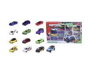 Majorette - SL Set 13 Pièces Graffiti - 4 Modèles en Edition Limitée - A l'Echelle 1/64ème - A Partir de 3 Ans