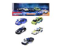 Majorette Lamborghini, Volvo, Aston Martin Rescue World 5 Pieces Gift Pack modèle fini Modèle réduit de véhicule d'intervention