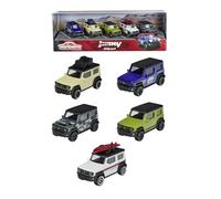 Majorette - Suzuki Jimny Giftpack - Voitures Miniatures en Métal - Coffret 5 Véhicules - 212053177