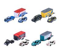 Majorette Remorque Majo Racing Trailer 4 Asst
