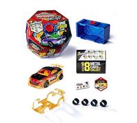 Majorette - Tune Up's - 1 Pièce - Voitures Miniatures en Métal - Coffret avec 7 Surprises - Accessoires + Pièces Tuning - Badge Collector Inclus - 212051002