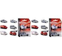 Majorette - Véhicule d'intervention SOS - 1 des 6 Voitures Jouet aléatoires de S.O.S. Cars Edition pour Enfants à partir de 3 Ans, véhicules de Sauvetage, 7,5 cm (Lot de 2)