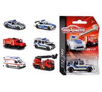 Majorette - Véhicule d'intervention SOS - 1 des 6 Voitures Jouet aléatoires de S.O.S. Cars Edition pour Enfants à partir de 3 Ans, véhicules de Sauvetage, 7,5 cm