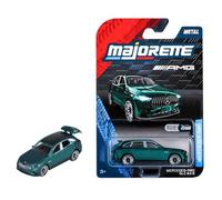 Majorette Vintage Premium Mercedes-AMG GLC 63 S (Vert) - Voiture Miniature en métal avec Roue Libre, Suspension et pièce Mobile - 7,5 cm - pour Enfants à partir de 3 Ans et Adultes