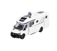 Majorette Voiture Hymer Classe B Camper (19 cm) - Grand Camping-Car MasterLine avec carrosserie en métal, Roue Libre, pneus en Caoutchouc et pièces Mobiles, Voiture Miniature pour collectionneurs et