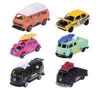 Majorette – Voiture miniature Volkswagen The Originals – métal 1:64 – Licence VW – 1/6 au hasard