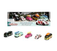 Majorette - Volkswagen The Original Giftpack - Voitures Miniatures en Métal - Echelle 1/64ème - Coffret 5 Véhicules - 212055008