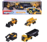 Majorette Volvo 4 Véhicules Set Cadeau En Métal