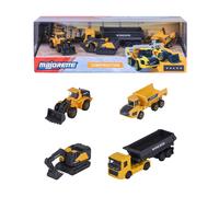 Majorette - Volvo Construction 4 Pieces Giftpack (8503105000) Toy NEUF