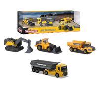 Majorette Volvo Construction Giftset (4 Pieces) (212057287sdn) Jaune