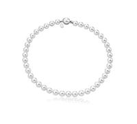 Majorica - Collier Lyra en Perles de 8 mm - Longueur 45 cm - Fermoir en Perle - Bijoux Élégants pour Femme
