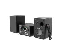 MAJORITY Homerton HiFi Bluetooth 5.3 Chaine HiFi Radio Internet | Radio Dab+ et FM | Lecteur CD Spotify Connect et Podcasts | Système Stéréo avec 60W Enceintes | Télécommande & l'application OKTIV