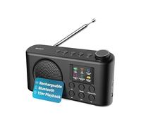 MAJORITY Orwell Pro Radio Dab/Dab+ Portable avec Bluetooth, FM, 40 Présélections, 15h Autonomie, Batterie Rechargeable USB-C, Minuterie Sommeil, Égaliseur, Radio Dab Portable