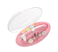 MAJORMENCH 1 Ensemble Kit Électrique de Soins des Ongles de Ponceuse Portable pour Adultes Garçon Fille et Animaux de Compagnie Pratique et Durable avec Éclairage Luminous