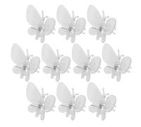MAJORMENCH 10 Pièces Clips de Support pour Plantes Orchidée de Support | Fixation pour Tige et Rameau, Usage par Temps Venteux ou Pluvieux, Aide à Maintenir sans Abîmer