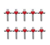 MAJORMENCH 10 Pièces Épingle Élégante en Alliage Forme Croix et Cœur, Compacte et Facile à Porter, pour Paquet à Main et Revers de Manteau Lors de Célébrations Religieuses de Pâques