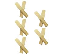 MAJORMENCH 10pcs Anches pour Clarinette en Matériau Naturel Pratiques et Résistantes, Accessoires Indispensables pour Clarinettistes Professionnels
