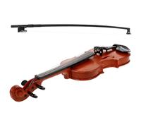 MAJORMENCH 1Ensemble Jouet de Violon Simulé pour Garçon Fille Instrument Musical Plastique Décoration Miniature et Éducatif pour Intérêt Musical