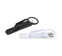 MAJORMENCH 2 Pcs Ciseaux à Ongles Portables avec Loupe Intégrée Poignée Allongée et Confortable Ongles des Doigts Pieds, Garçon et Filles Personnes Âgées